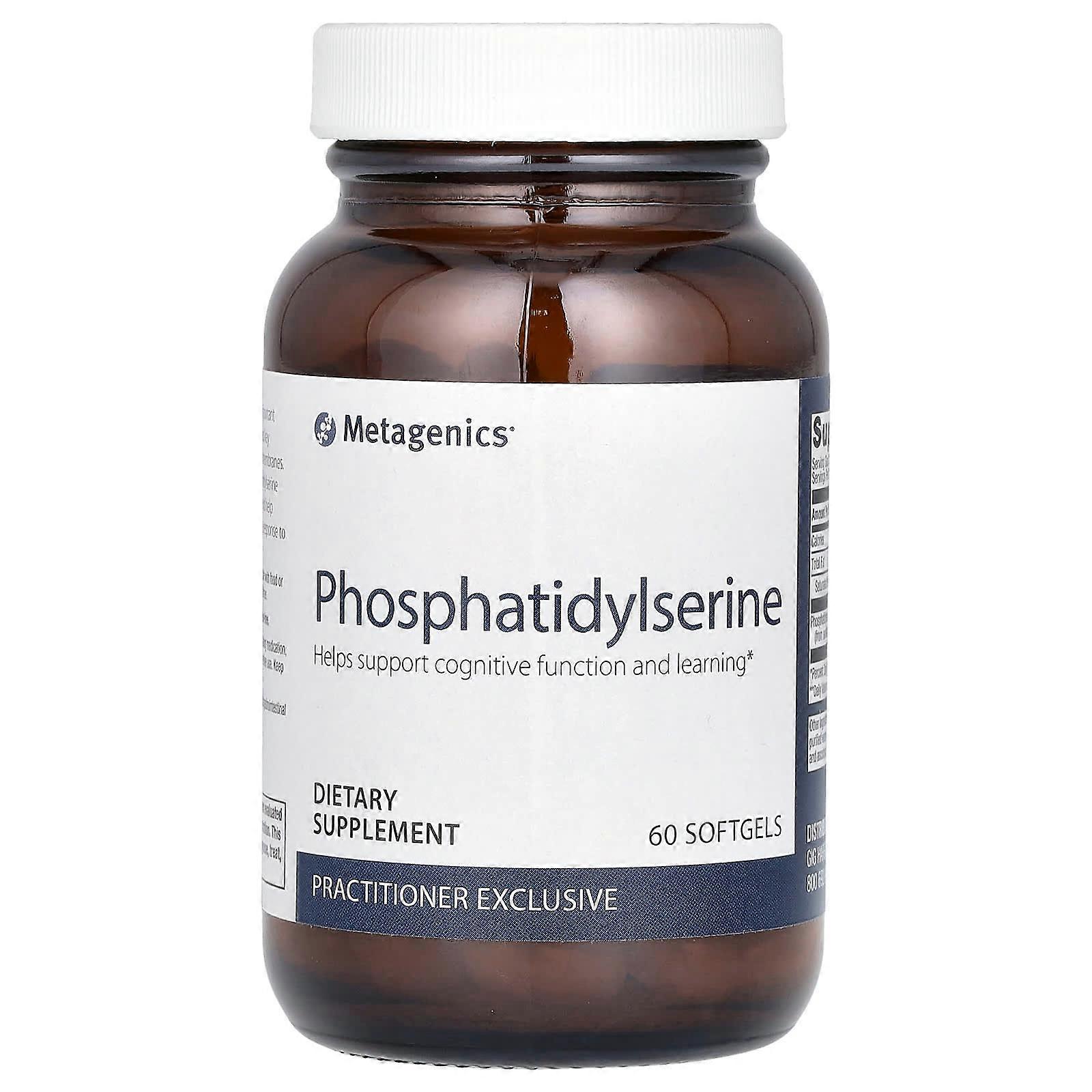 Phosphatidylserine, 60 Softgels