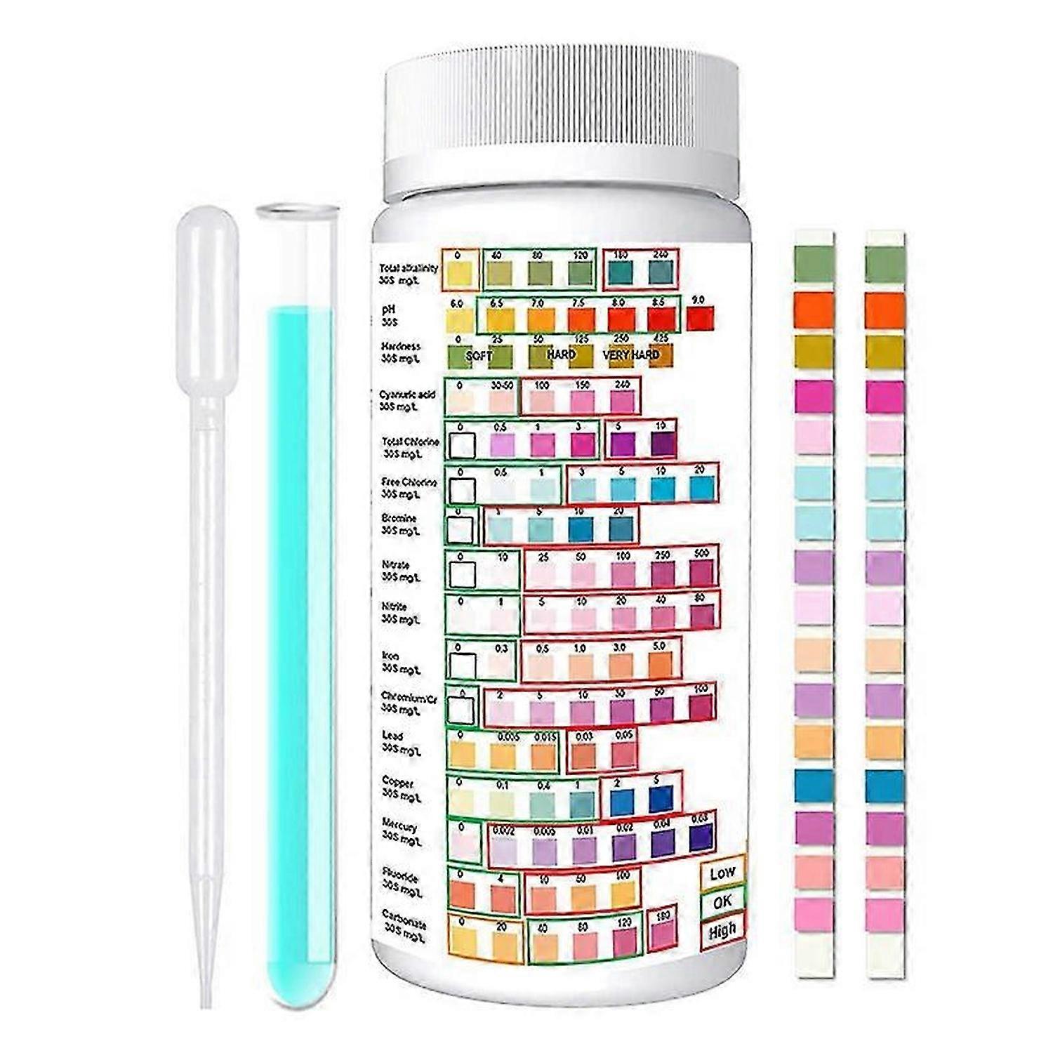 16 in 1 Water Testing Kits for Drinking Water- Home Water Test Kit,Water Quality Measurement Kits (5