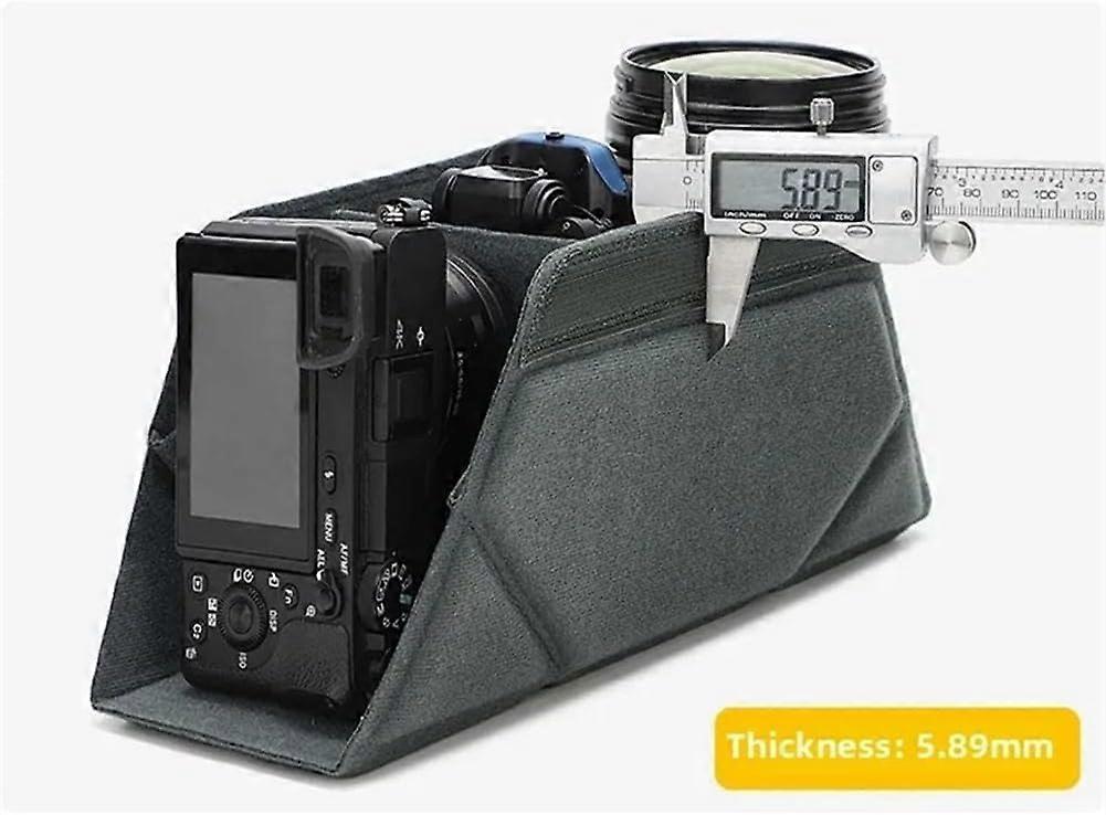 Inner Storage Bag For DSLR Camera And Lens Shock Absorption Moisture Proof Inner Storage Box