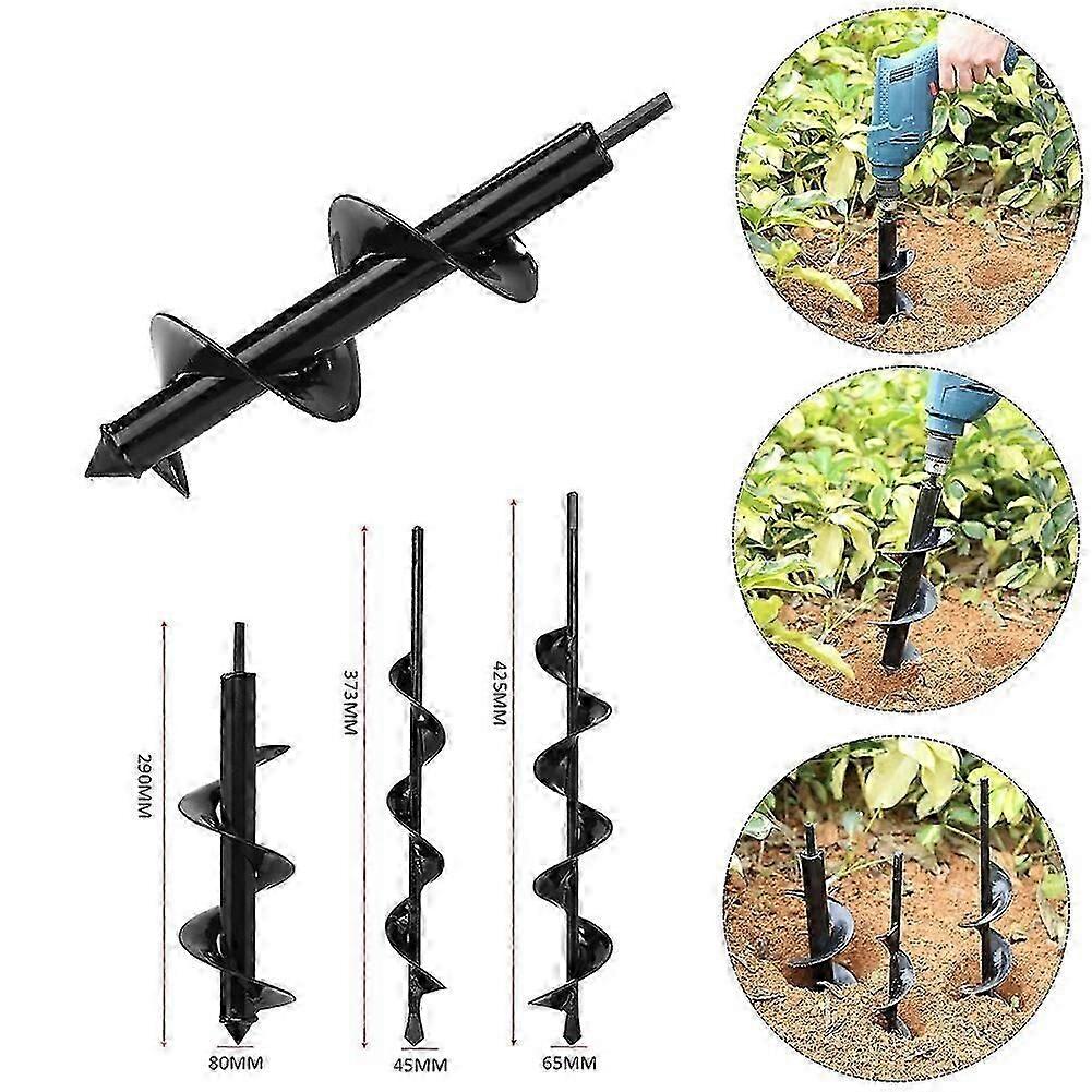 ガーデンオーガードリルビットツールフラワープランタースパイラルホールディガーグラウンドドリル屋外庭ガーデニング植栽土壌穴掘削ツール