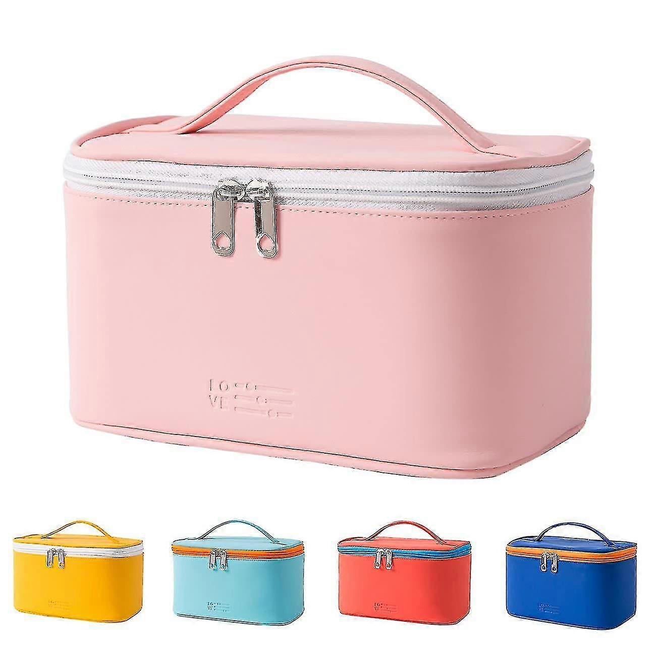 Makeup Bag Travel Cosmetic Bags For Women Girls Zipper Pouch Makeup