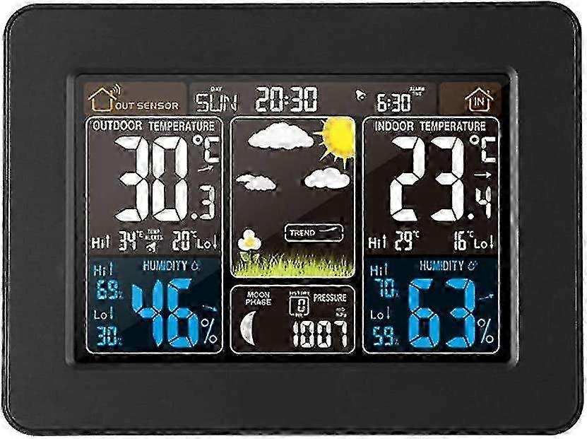 Wireless Weather Station With Alert And Temperature/humidity/barometer/alarm