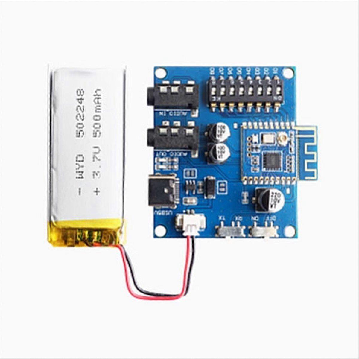 Audio Module 2.4G High Fidelity Wireless Stereo Module with Baseboard Evaluation Kit DIY Wireless S