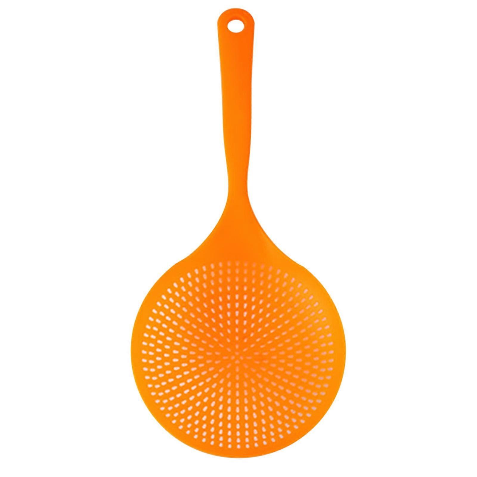 Specollect Large Spider Strainer, Plastic Skimmer Basket, Mesh Spoons with Long Handle, Kitchen Ladle Strainers for Frying, Boiling Noodles,