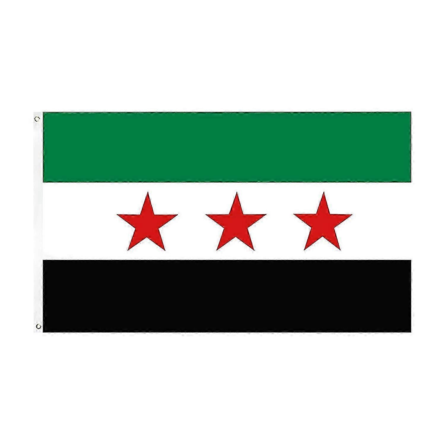 Drapeau - Syrie ancien 150 x 90 cm