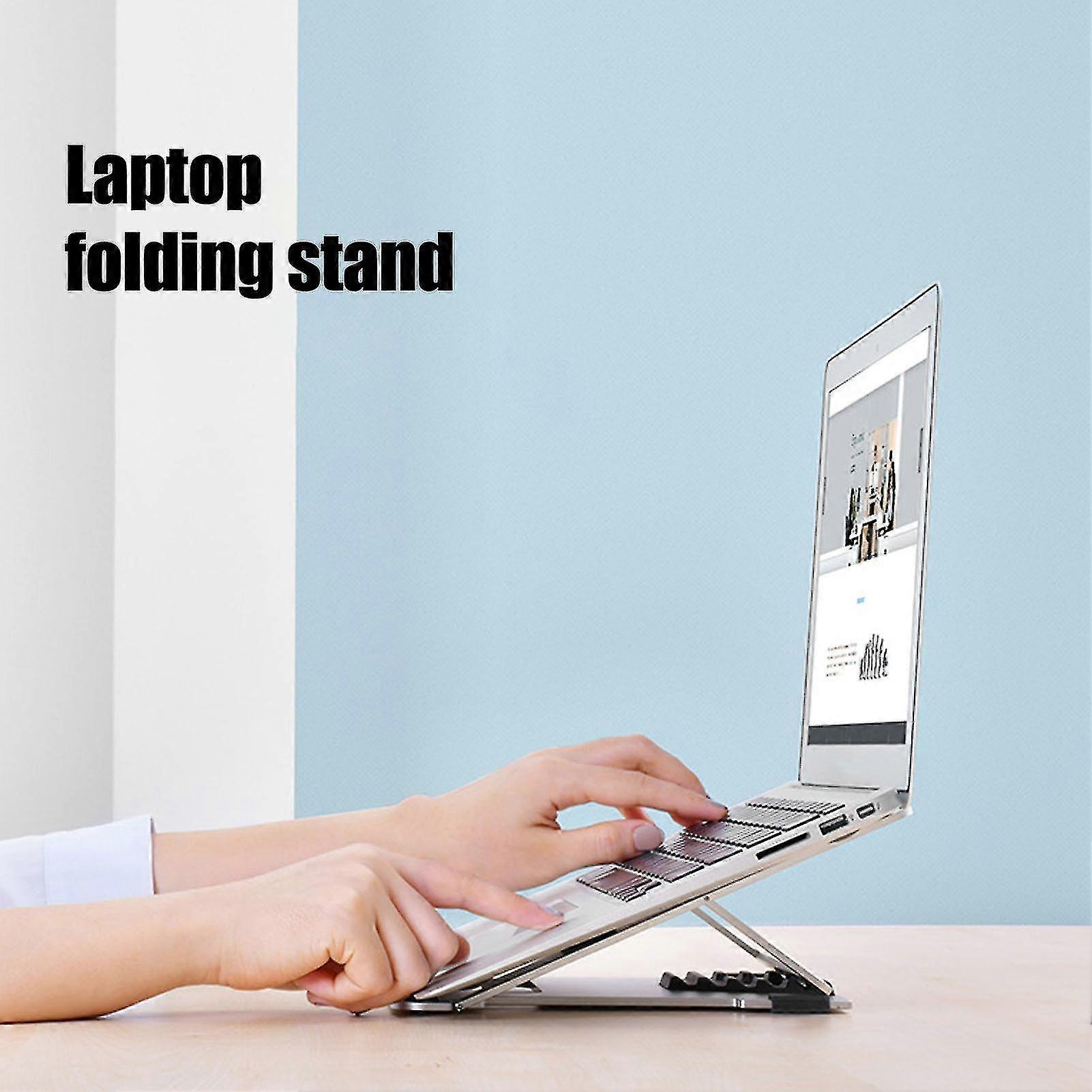 Laptop Stand - Aluminum Alloy, Height Adjustable, Hollow Heat Dissipation: New Arrival for All Computers