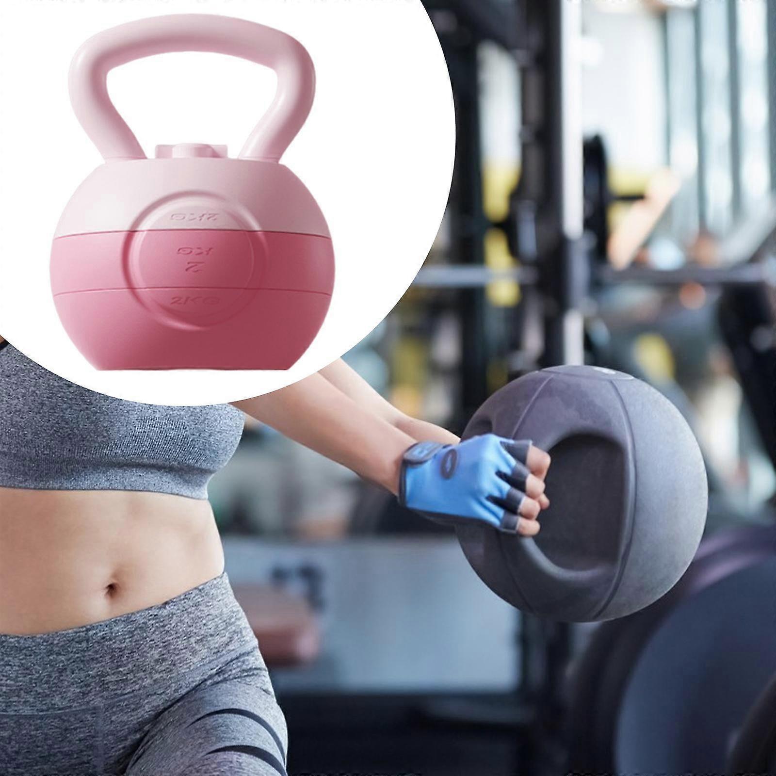 Adjustable Weight Kettlebell for Body Training and Squats at Home