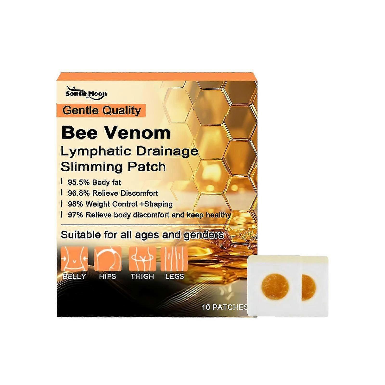 South Moon Bee Venom Body Care Patch Polypeptide Lazy Person Light Figure Show Body Lines Care Patch