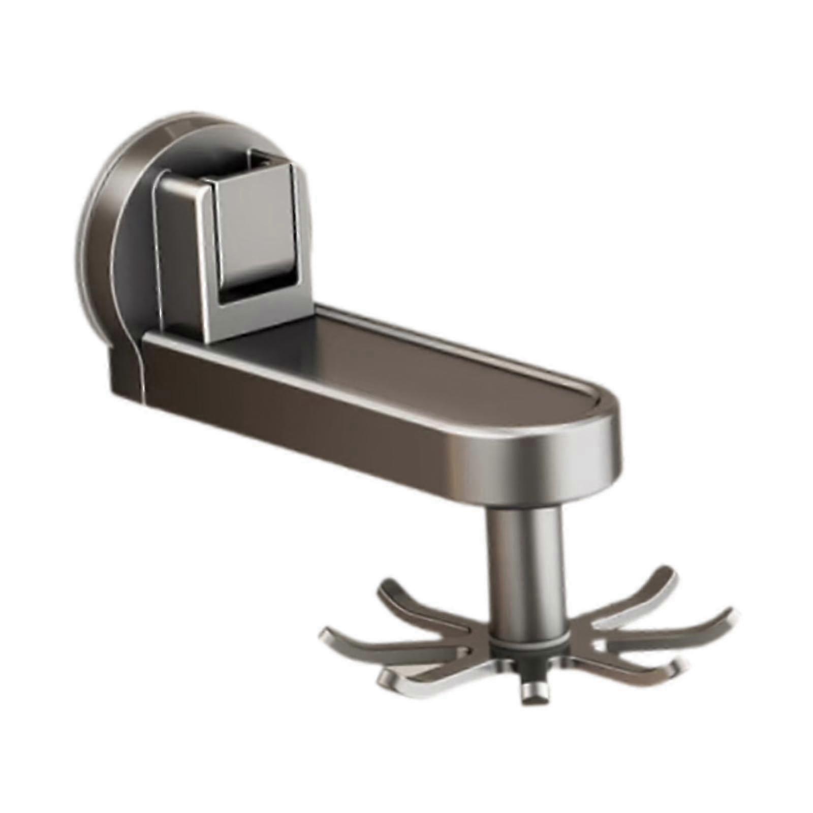 8 Hooks Rotatable Wall Mounted Utensil Rack for Cooking Rags Whisk Strainer Pots 2025