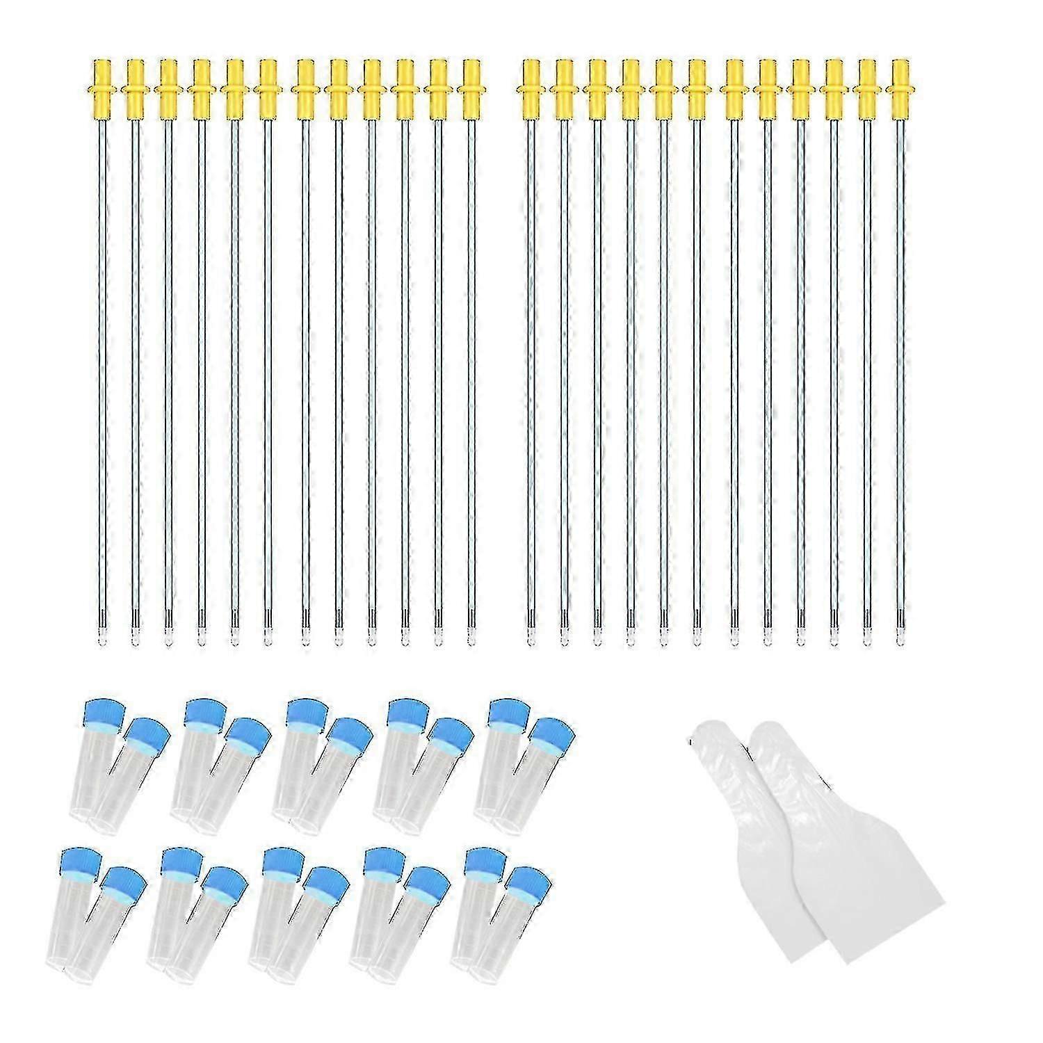 20pcs τεχνητό κιτ σπερματέγχυσης σκύλων με τις ράβδους καθετήρων για τα εργαλεία αναπαραγωγής AI εγχώριας χρήσης