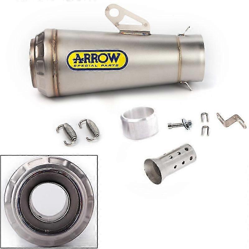 Arrow Auspuffschalldämpfer mit dB-Killer für Motorräder – 51 mm, 60 mm – für Honda R1, R3, R6, CBR600RR, MT07, 09, S1000RR
