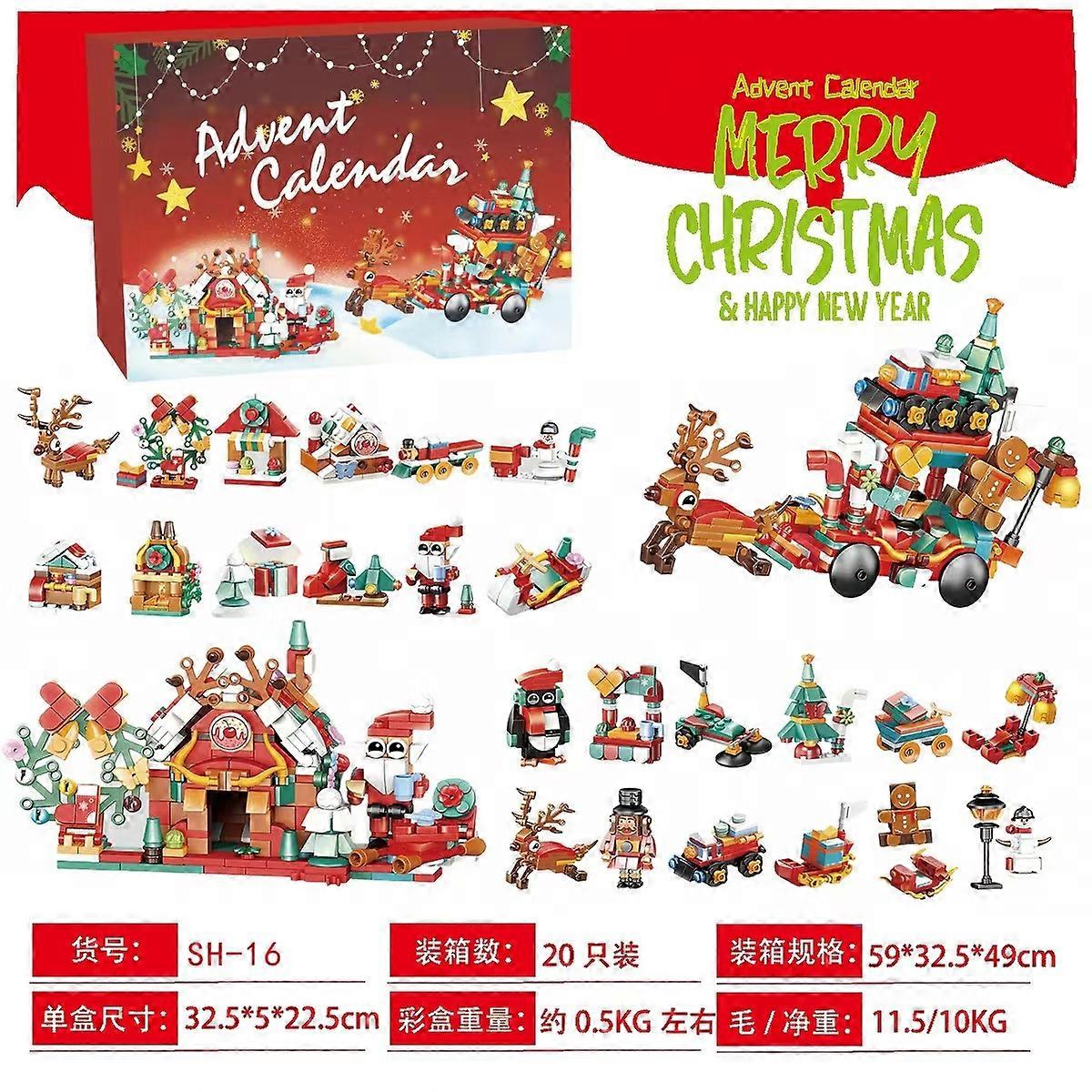 Christmas Countdown  24 Advent Calendar, Blind Boxy477