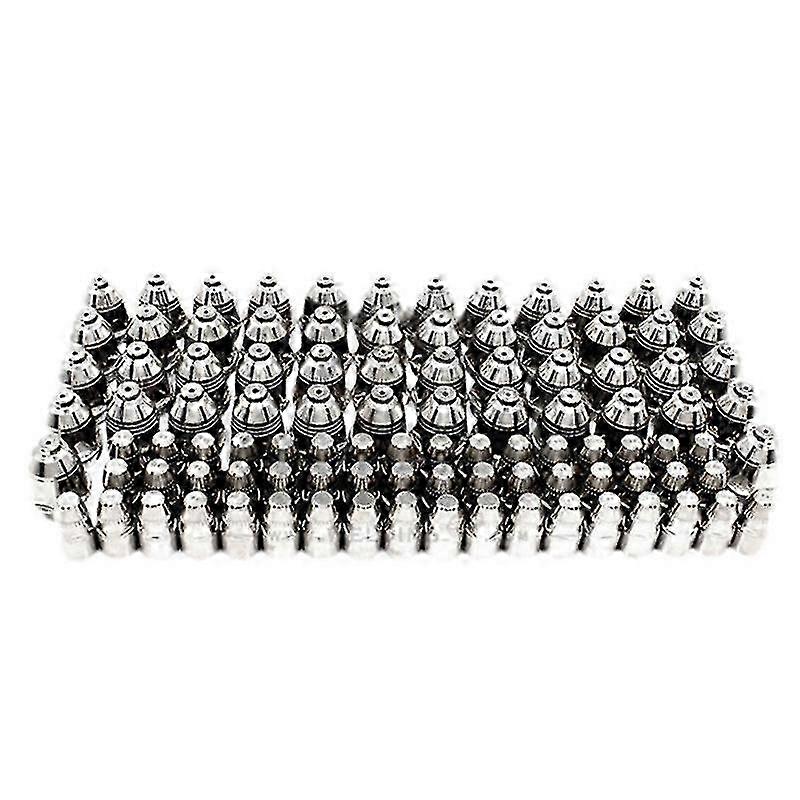 100Pcs P80 Plasma Cutting Torch Consumable Cutting CNC 60A 80A 100A P80 Plasma Torch Tip Electrode 25-26