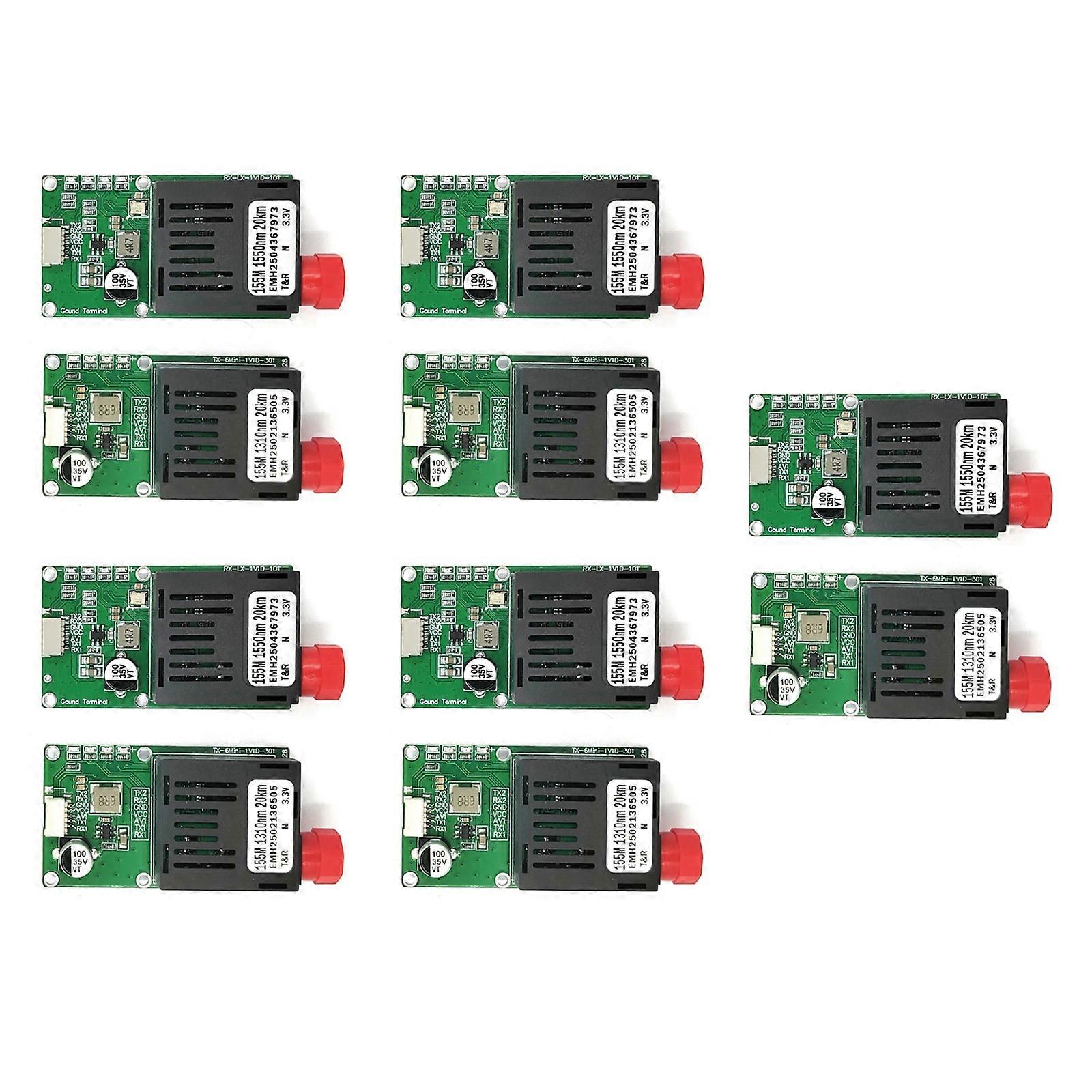 20km Fiber Opticals Module With Interfaces And TTL Signal Transmission For Long Distances Video Communication Multicolor