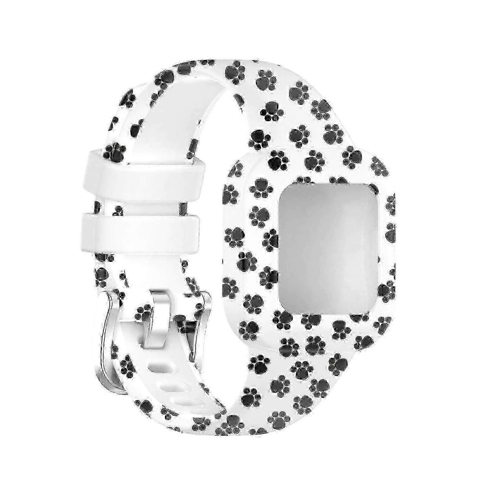 パターン化されたデザインのGarmin Vivofit JR3用のシリコンプリントウォッチバンド