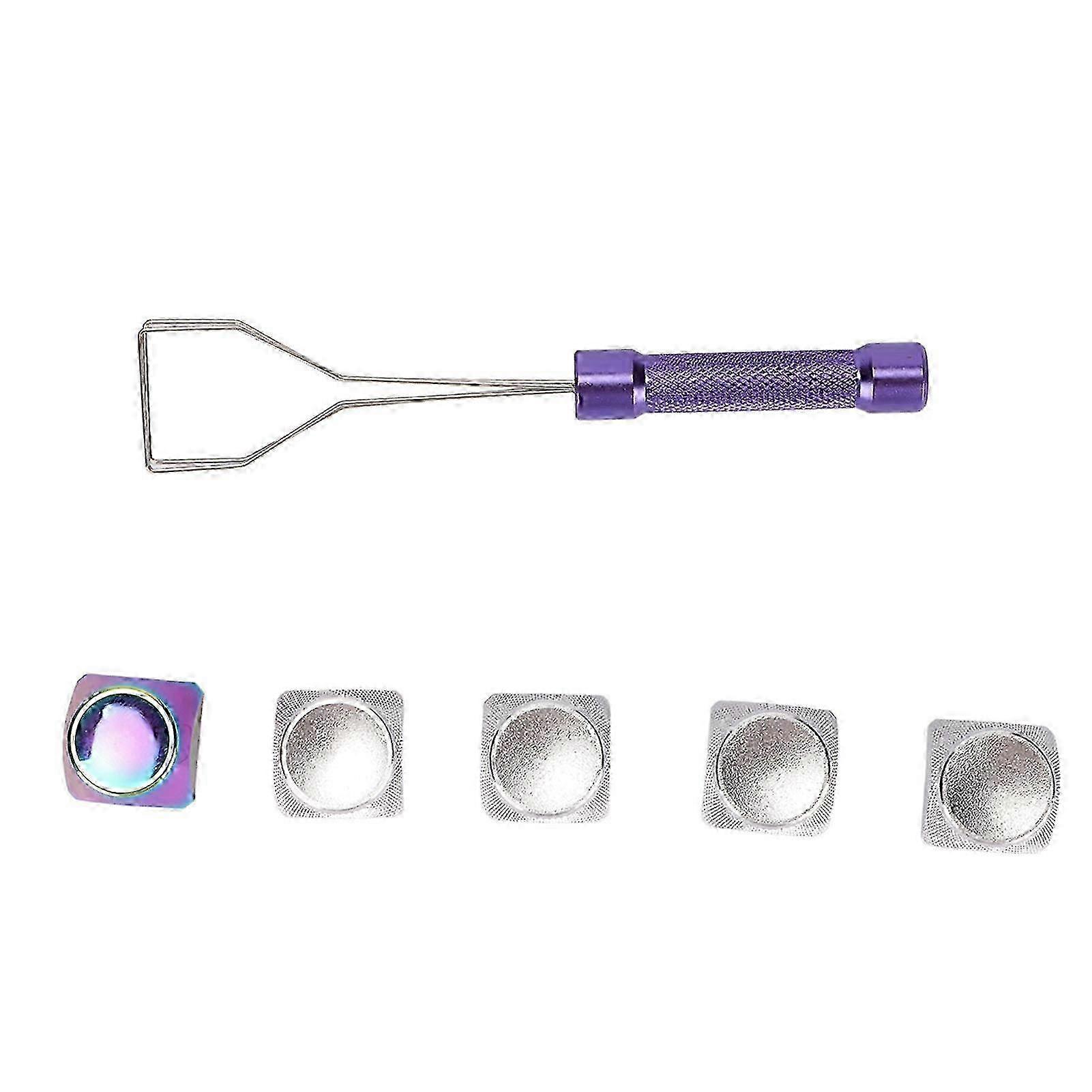 5Pcs Metal Keycaps Special Touch Color Plating Beautiful Textures Decorative XDA Keycaps for Mechanical Keyboard Silver