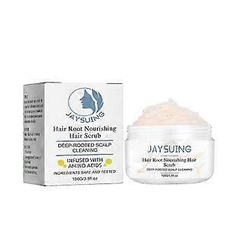 Nourishing Hair Root Scrub with Sea Salt & Ginger for Volume, Growth & Deep Cleansing - 100g