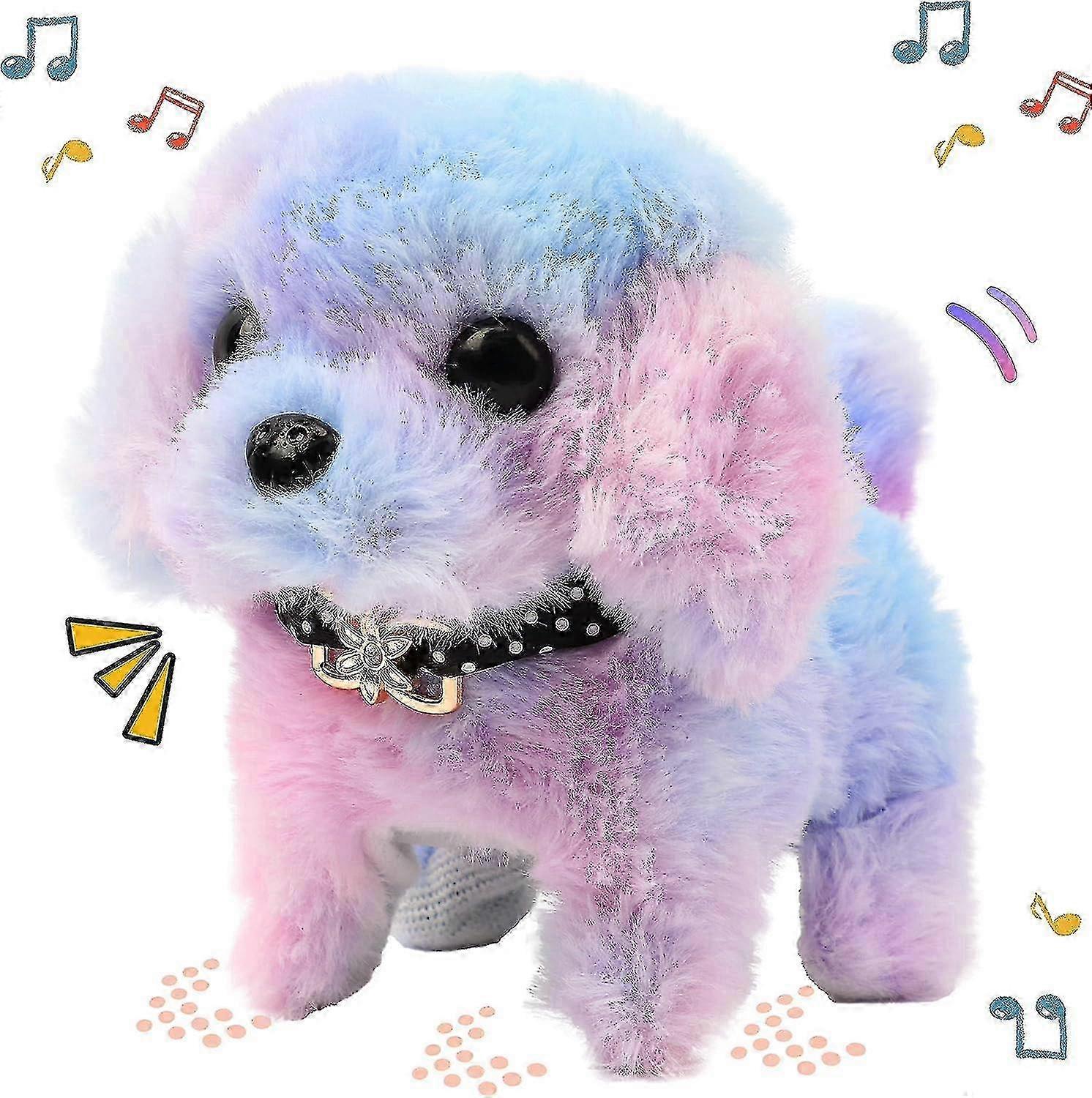 Motion Activated Dog Plush with Walking Barking Tail Wagging Functions