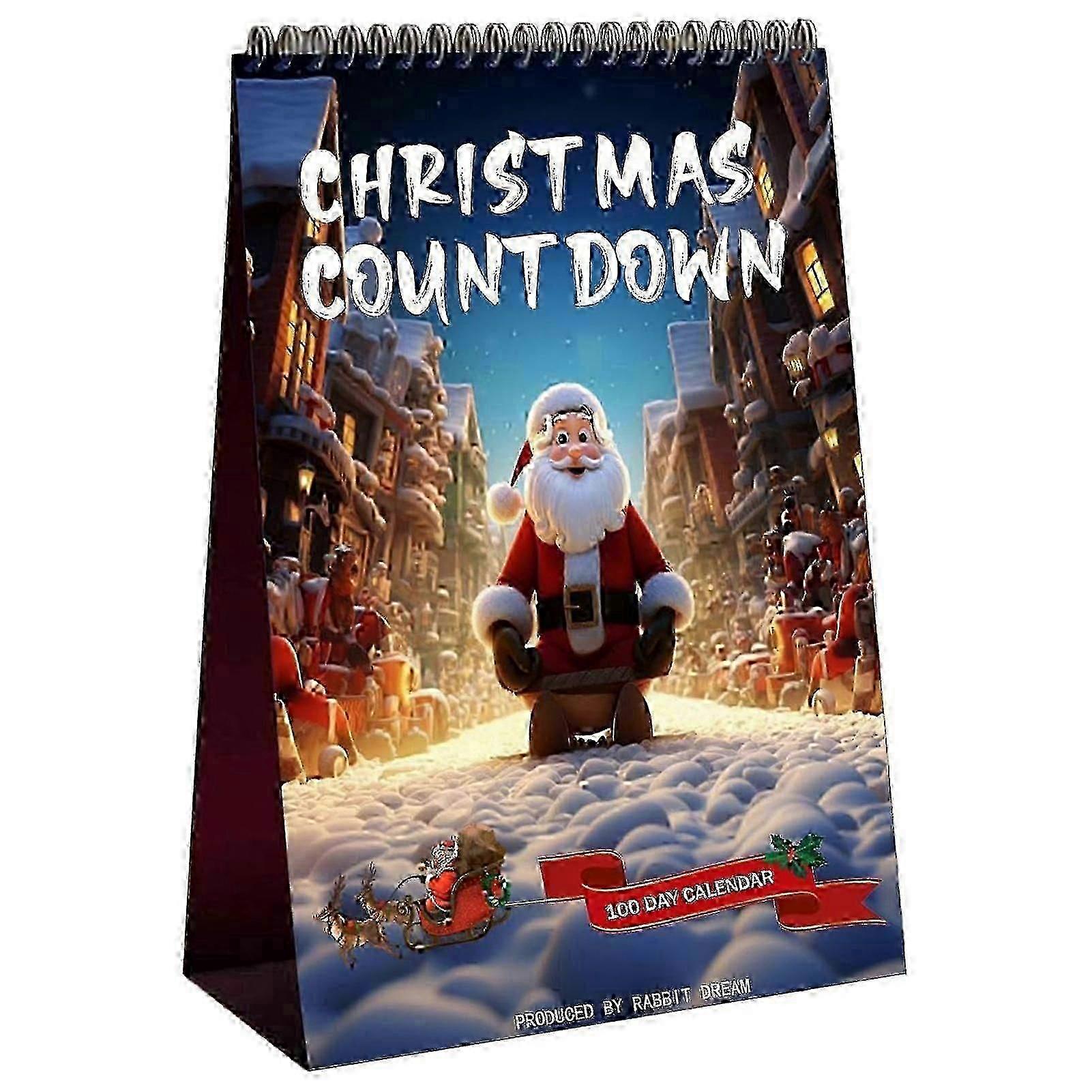 100 Days Advent Calendar for Christmas Festive Countdown