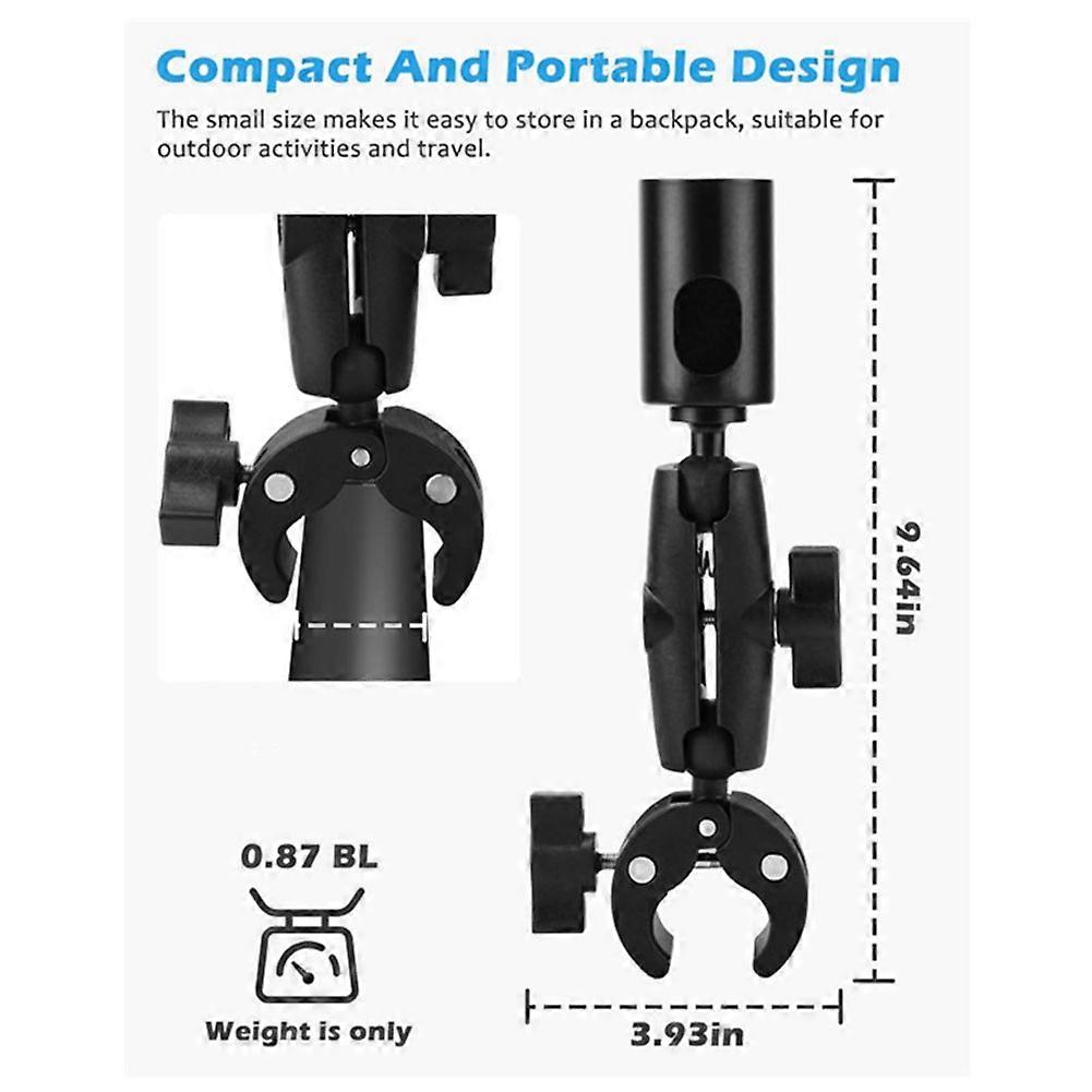 For Starlink Mini V4 Bracket Adjustable Clamp Bracket Suitable for RV Ladders, Guardrails Universal Adjustable Angle