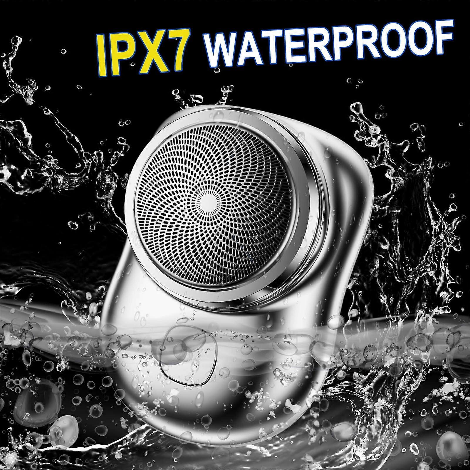 Electric Shaver for Men, Mini Portable Pocket Size Wet/Dry USB Rechargeable Shaver with Easy-Button Charging