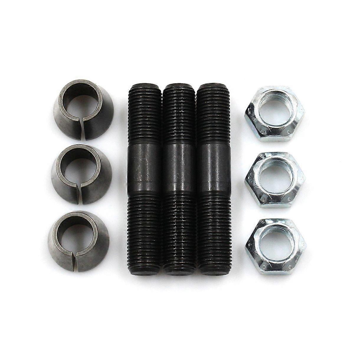 3 inch Stud and Conical Washer and Nut Kit for 44 Axle