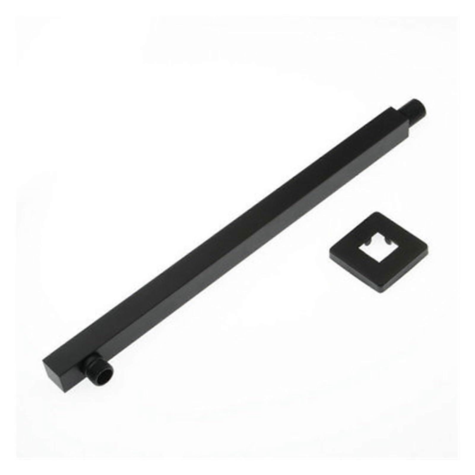 Shower Arm 40cm Chrome Wall Mounted Extension Rod for Rainfall Shower Head Bracket