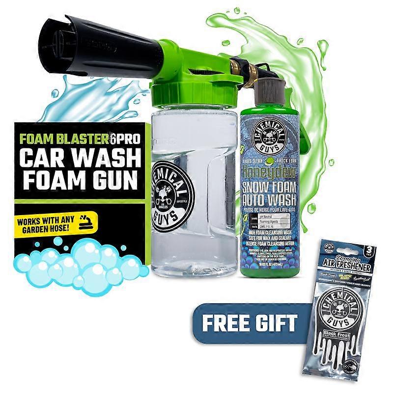 CHEMICAL GUYS TORQ Foam Blaster 6 Pro Bundles - Foam Wash Gun, Quick Connect, Soap Cannon with Adjustable Nozzle, Snow Foam, Efficient Car C
