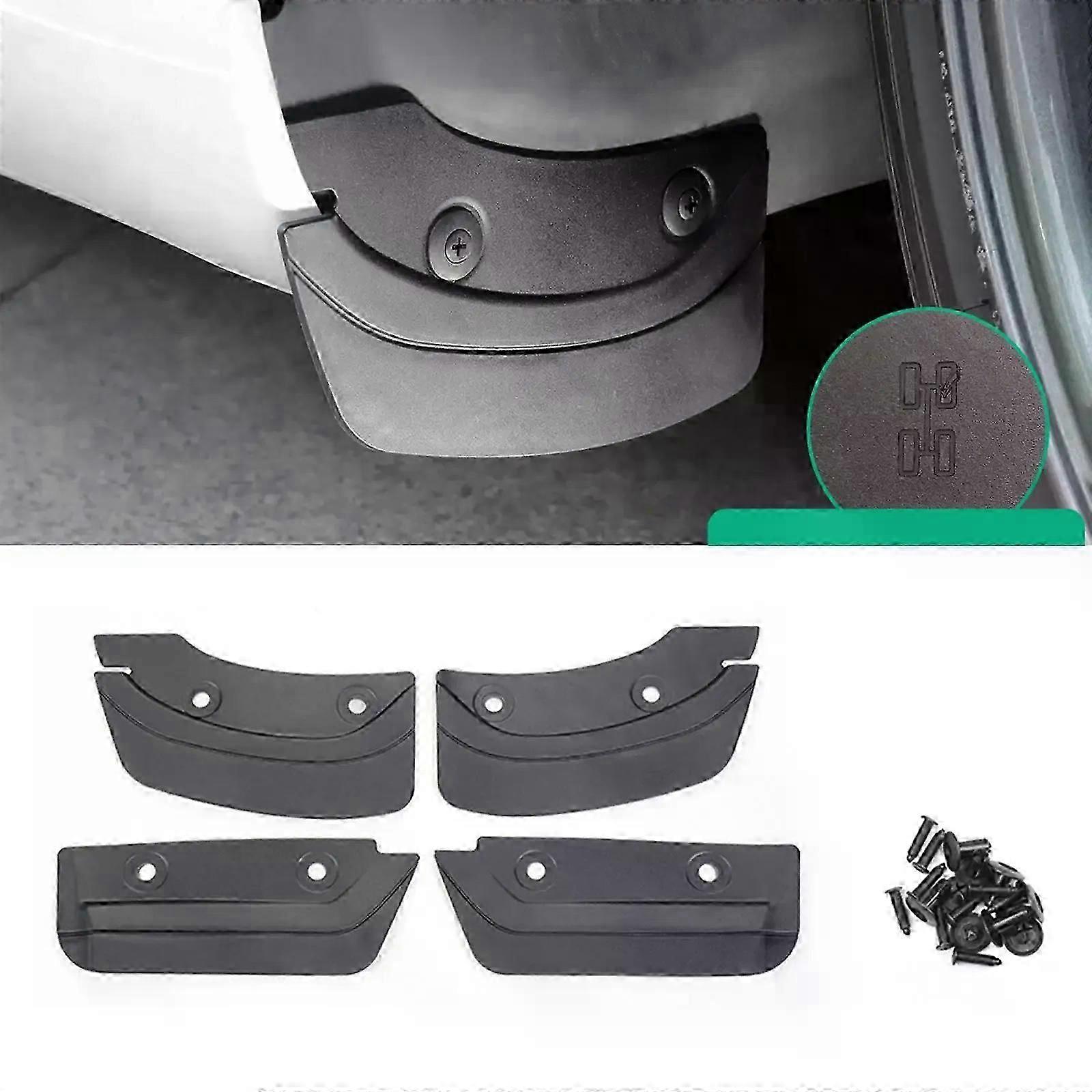 Car Mud Flaps Tire Protector Accessory Sediment Protection Guards Mudflaps For