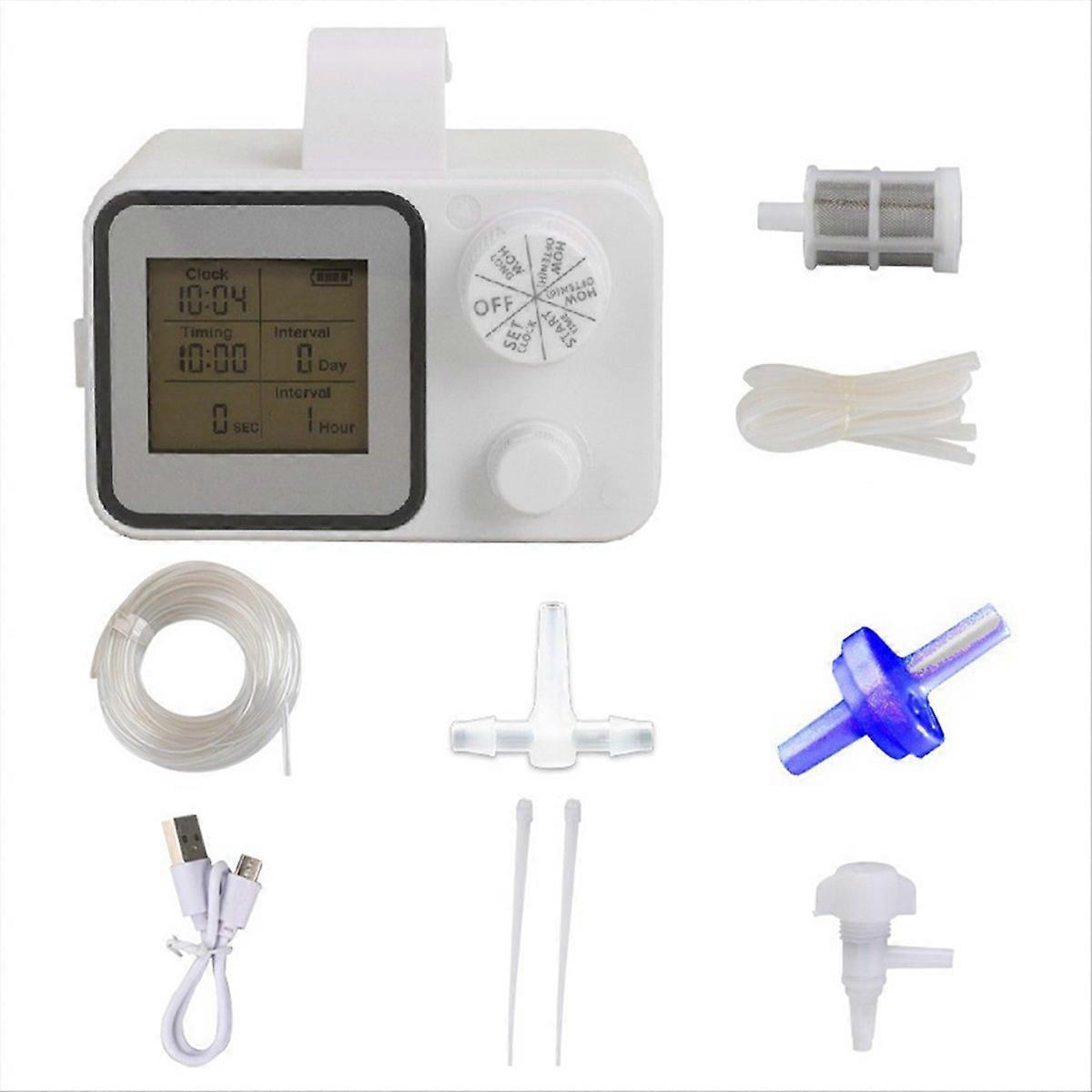 Smart Automatic Watering System with Adjustable Drippers Automatic Drip Irrigation Kit with Customize Schedule Water