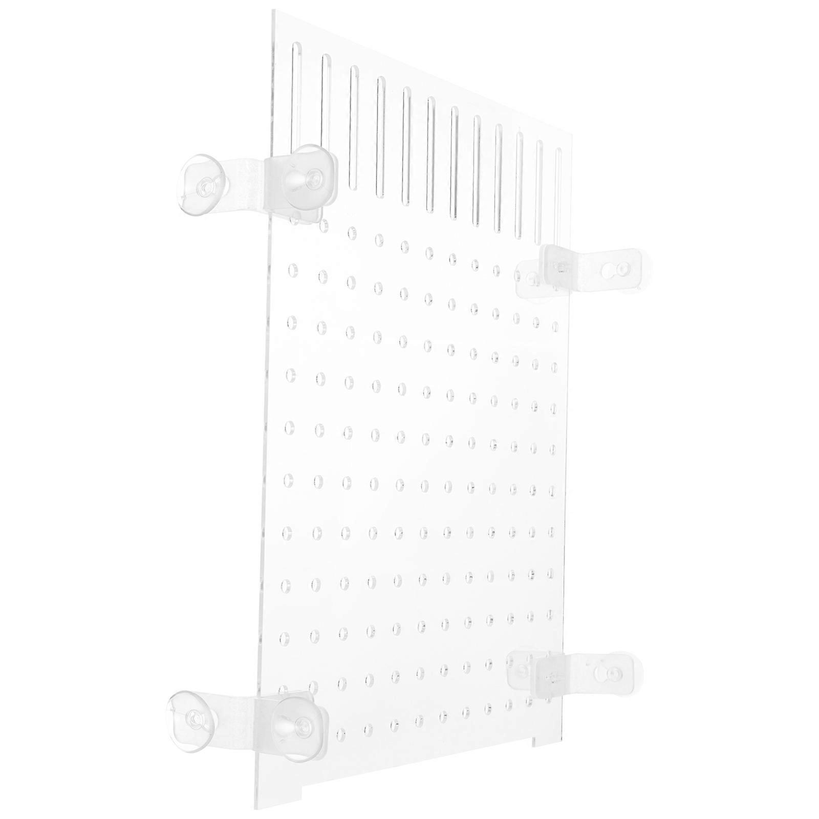 Transparent Fish Tank Divider Acrylic Aquarium Accessory 4Pcs