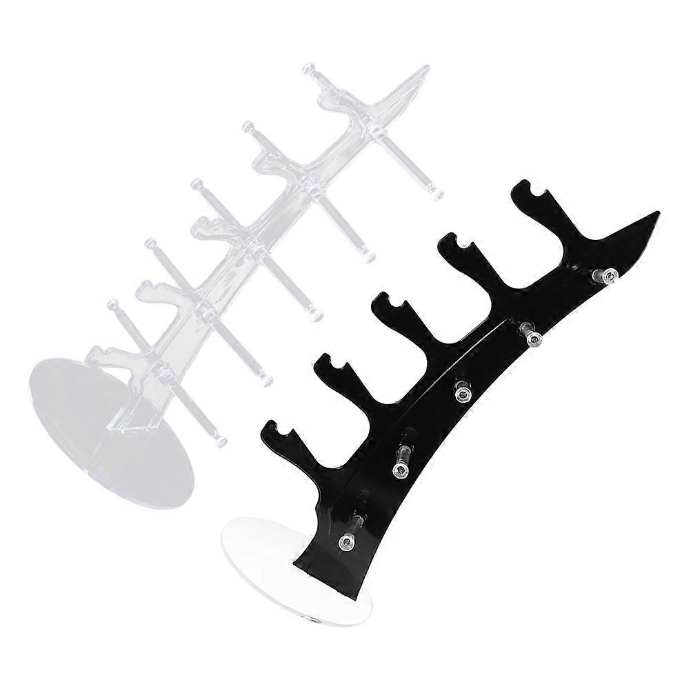 Sunglasses Rack Plastic Display Stand for Display 2Pcs Organizer Storage