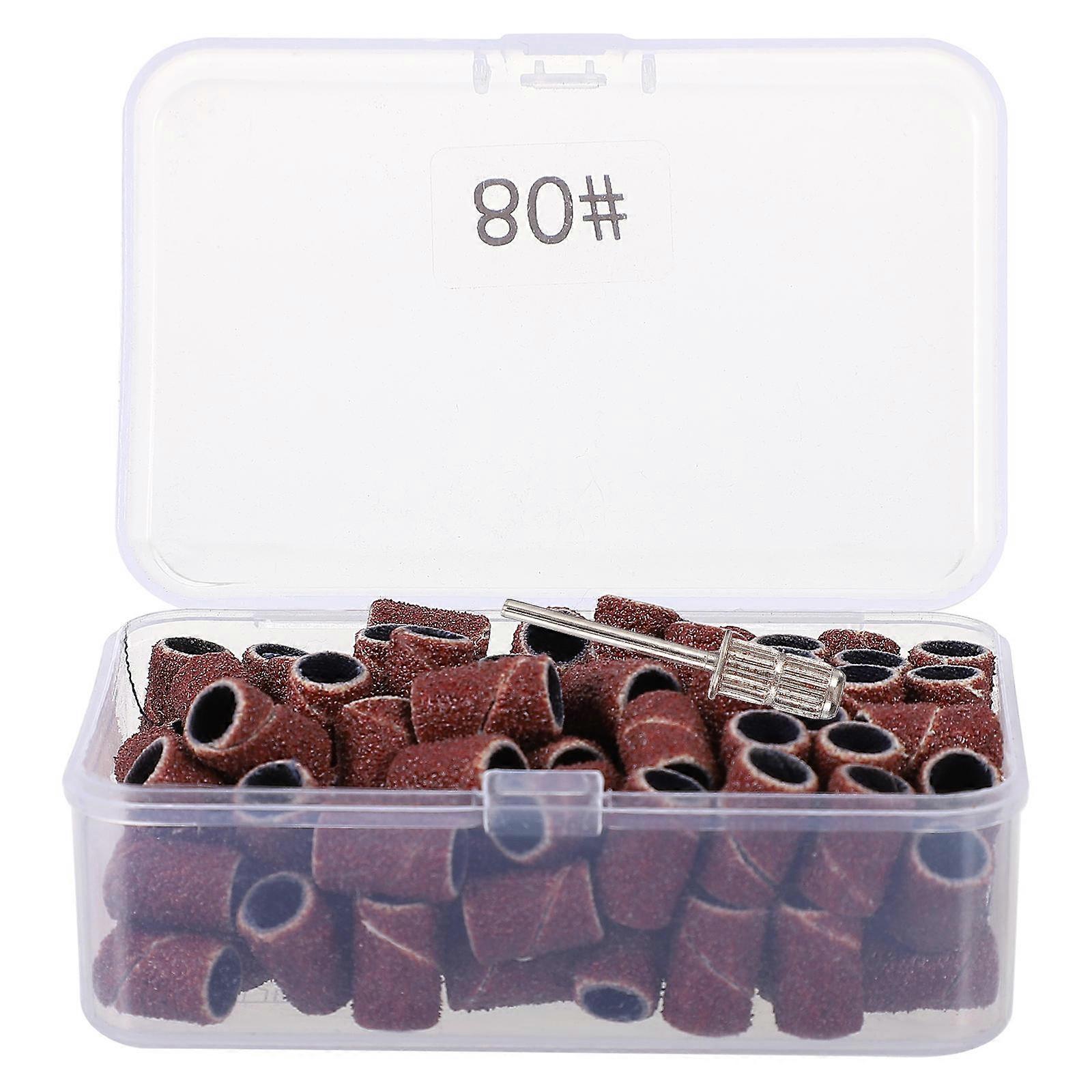 Nail Sander Sanding Bands for Nails 200Pcs Professional Nail Drill Bits