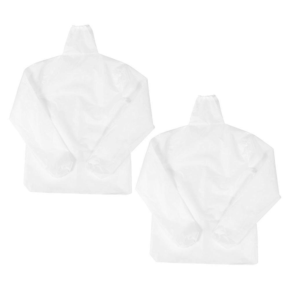 Portable Clothes for Quick Drying 2Pcs White Polyester Material