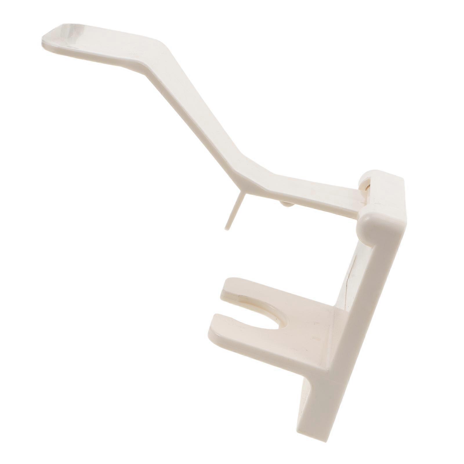 Bathroom Hand Lotion Holder for Holding 5Pcs Wall Mounted White Plastic Rack