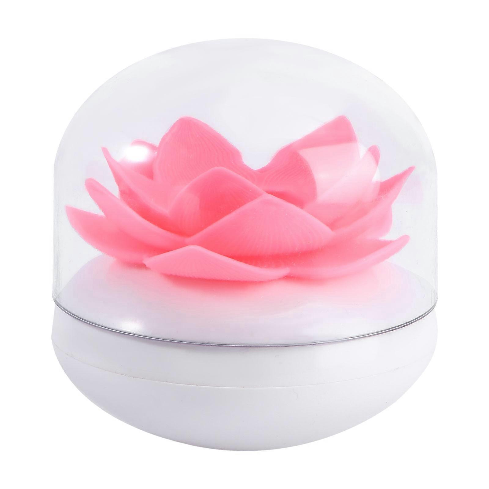 Toothpick Holder Lotus Design for Storage 2Pcs Pink Home Accessory