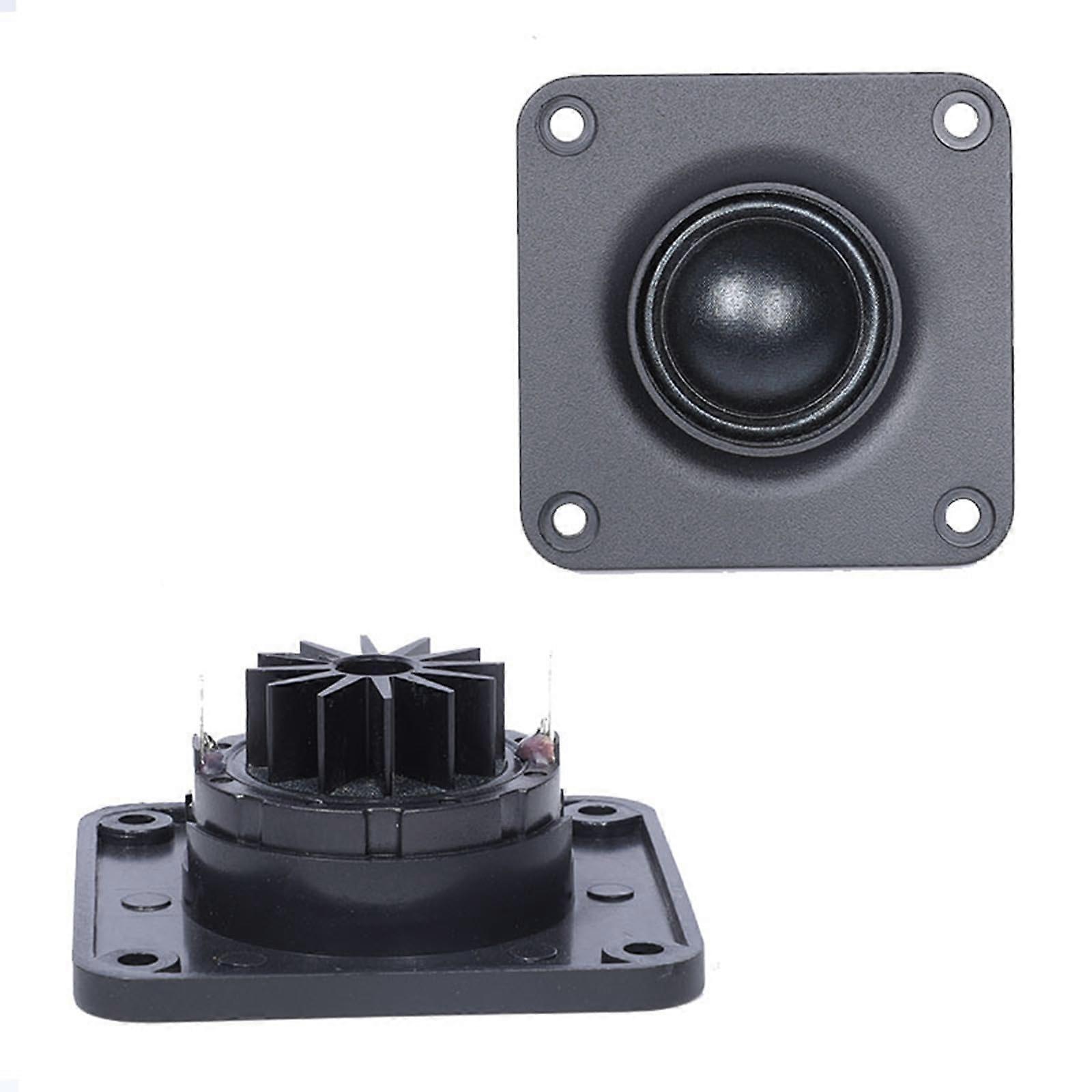 Sensitivity Silk Dome Tweeter 20W 468 Ohm For Bookshelf Speakers And HiFi Auditory Board 65x52x29mm B10 Black