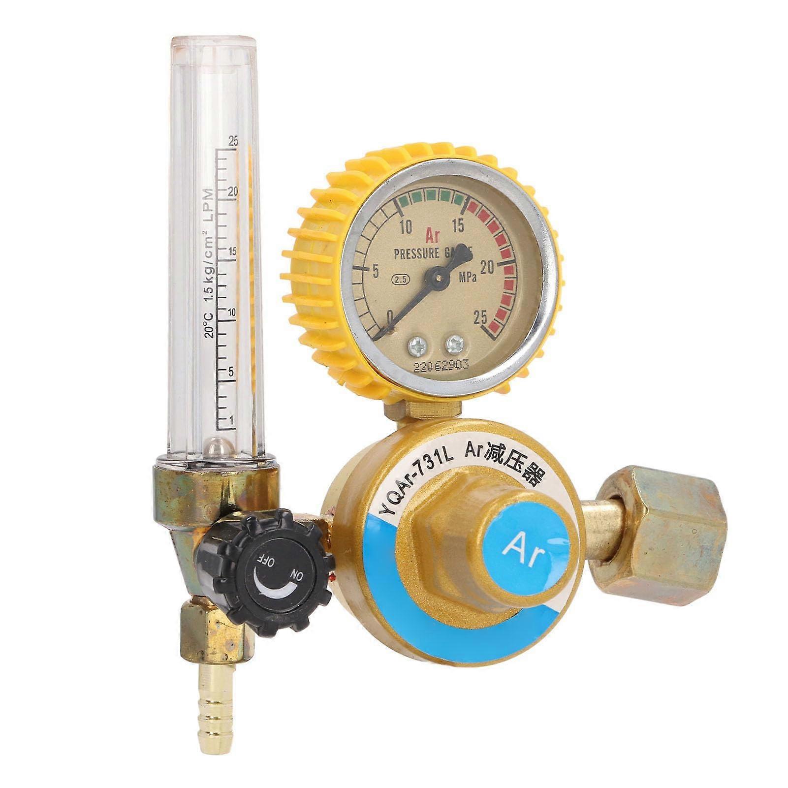 Argon Pressure Regulator with Stable Output and Shock Resistant Design for Welding