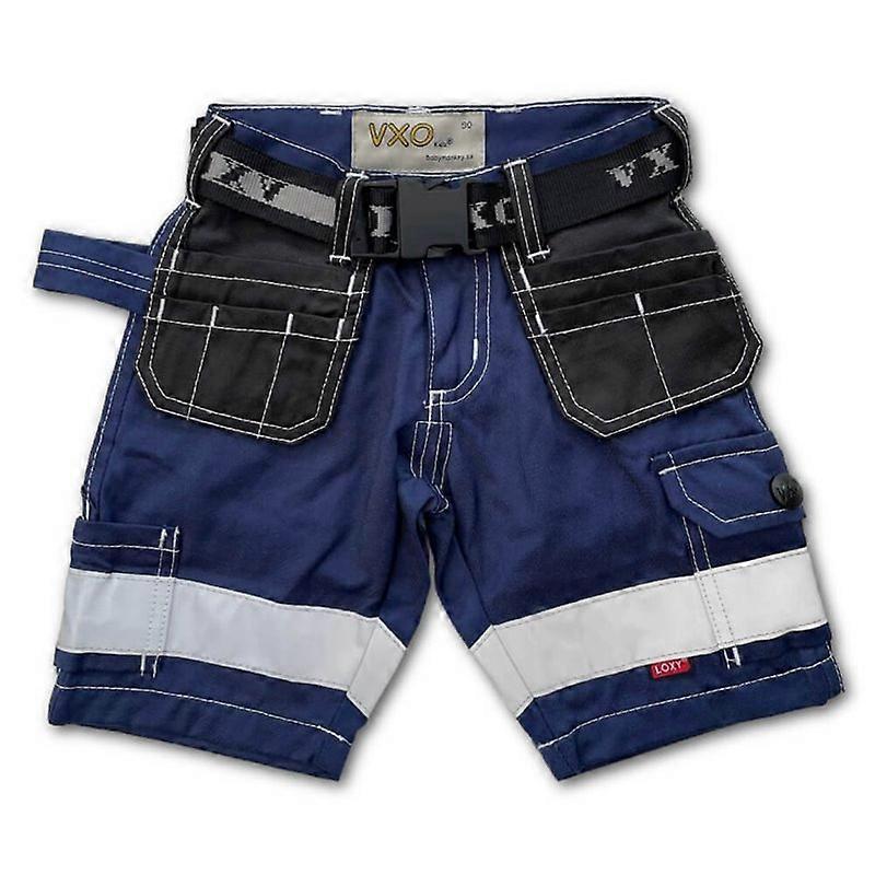 Pracovné šortky s modrým reflektorom Loxy