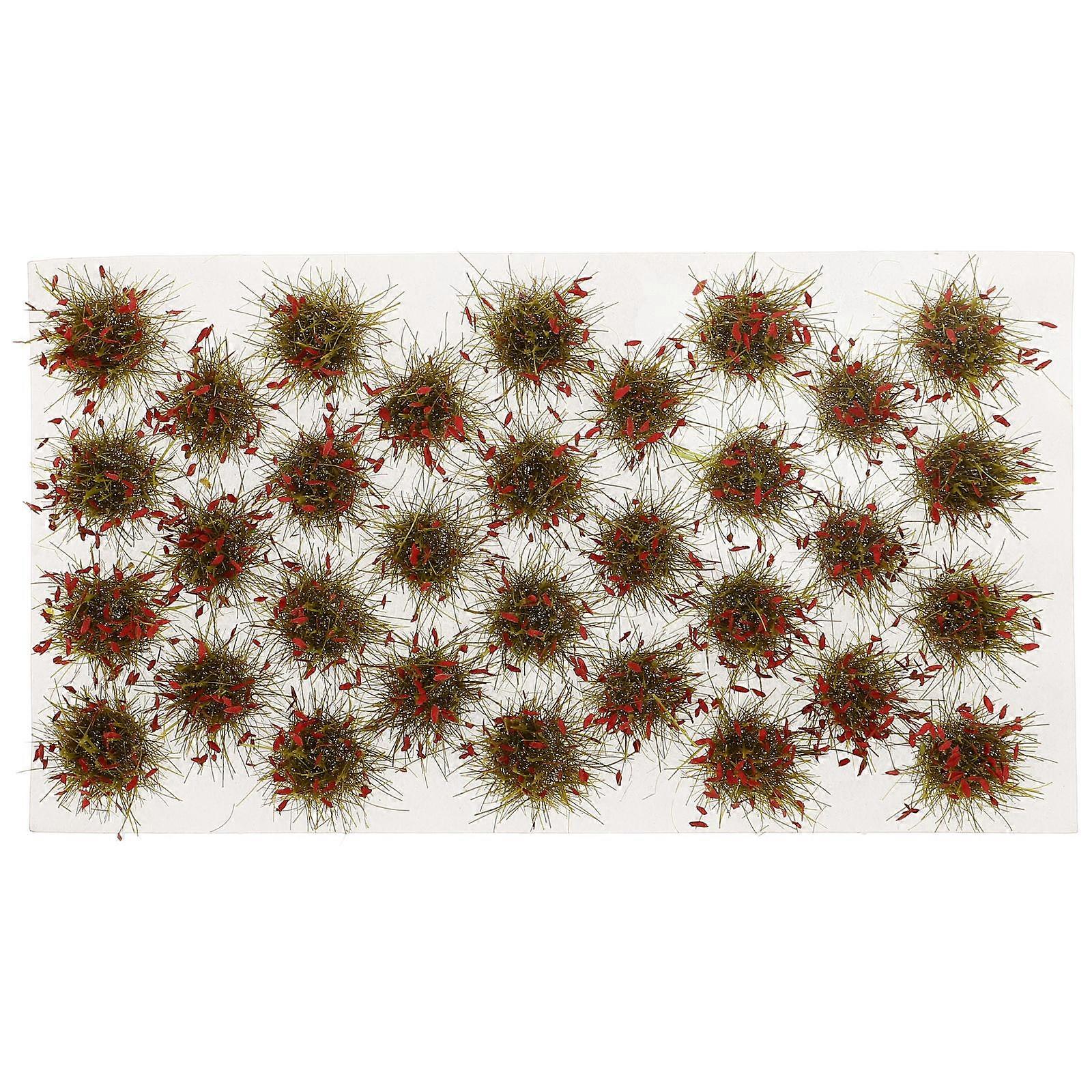 Model Grass Cluster for Decoration 32Pcs Artificial Micro Landscape Ornament