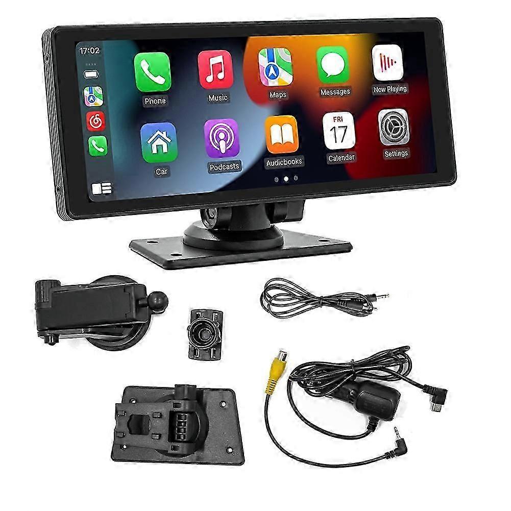 Car 10.26 Inch Navigation Screen Bluetooth Portable Screen Wireless Carplay Android Auto MP5 Player Fast