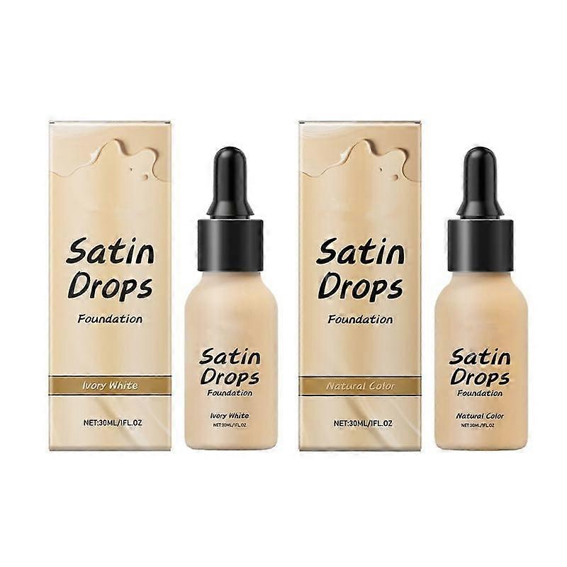Liquid Foundation with Buildable Coverage Sweatproof Long Wear Hydrating Concealer Foundation 30ml