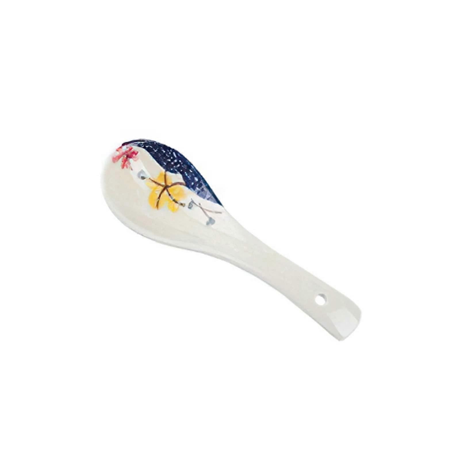 Ceramic Ladle Spoon Bone China Soup Server with Smooth Surface and Durable Porcelain Tableware