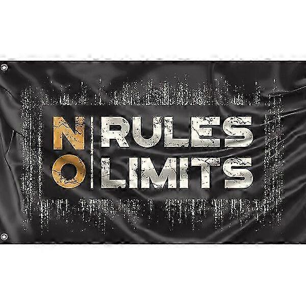 No Rules No Limits Flag Pattern 949