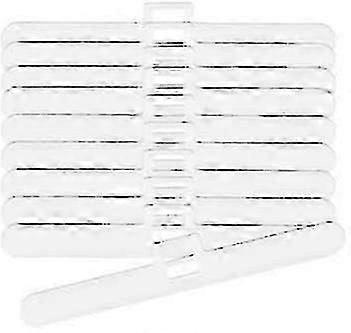 Hanger Replacement for 89mm Vertical Blinds, 50 Count White