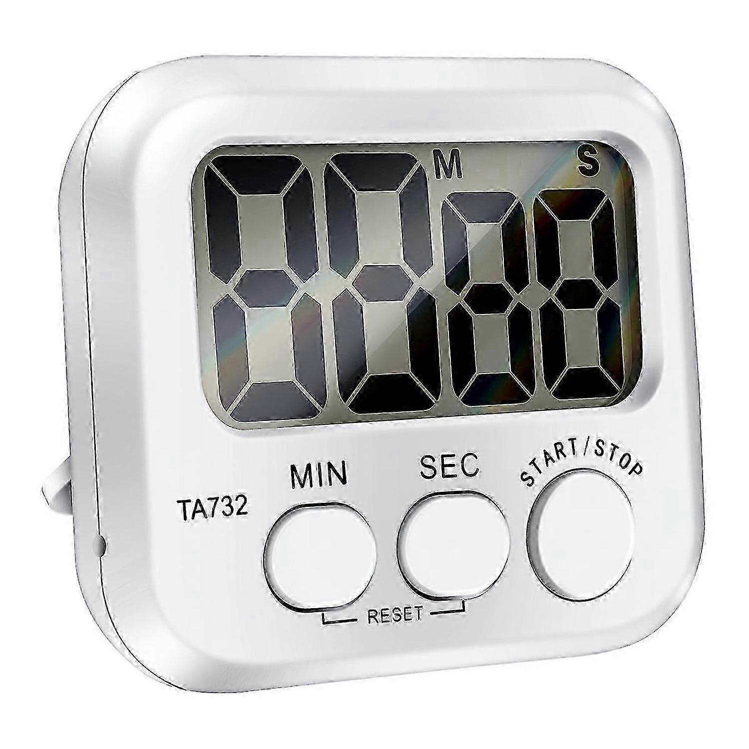 Digital kitchen timer, large screen with large font display