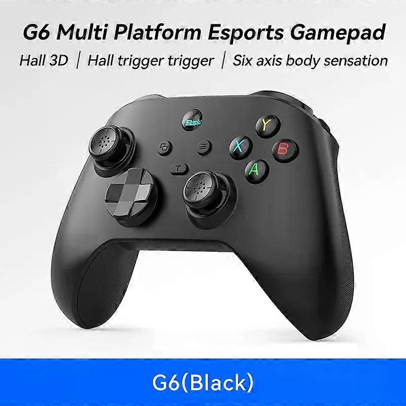 For Switch/PC Wireless Gaming Controller for iOS/Android Double Hall Effect Dual Vibration Gamepad with 6-Axis Gyro TURBO