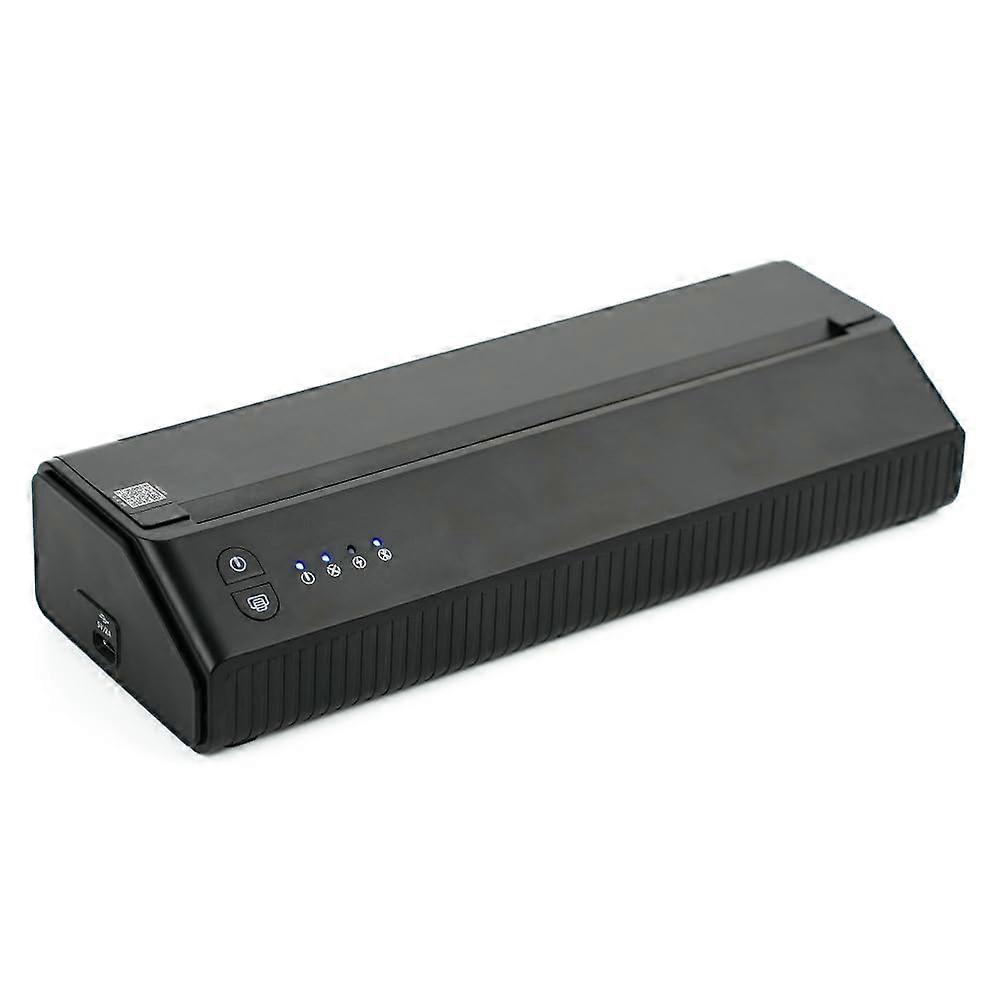 Wireless Bluetooth Tattoo Stencil Printer with 20 Thermal Papers, Rechargeable for iOS Android PC