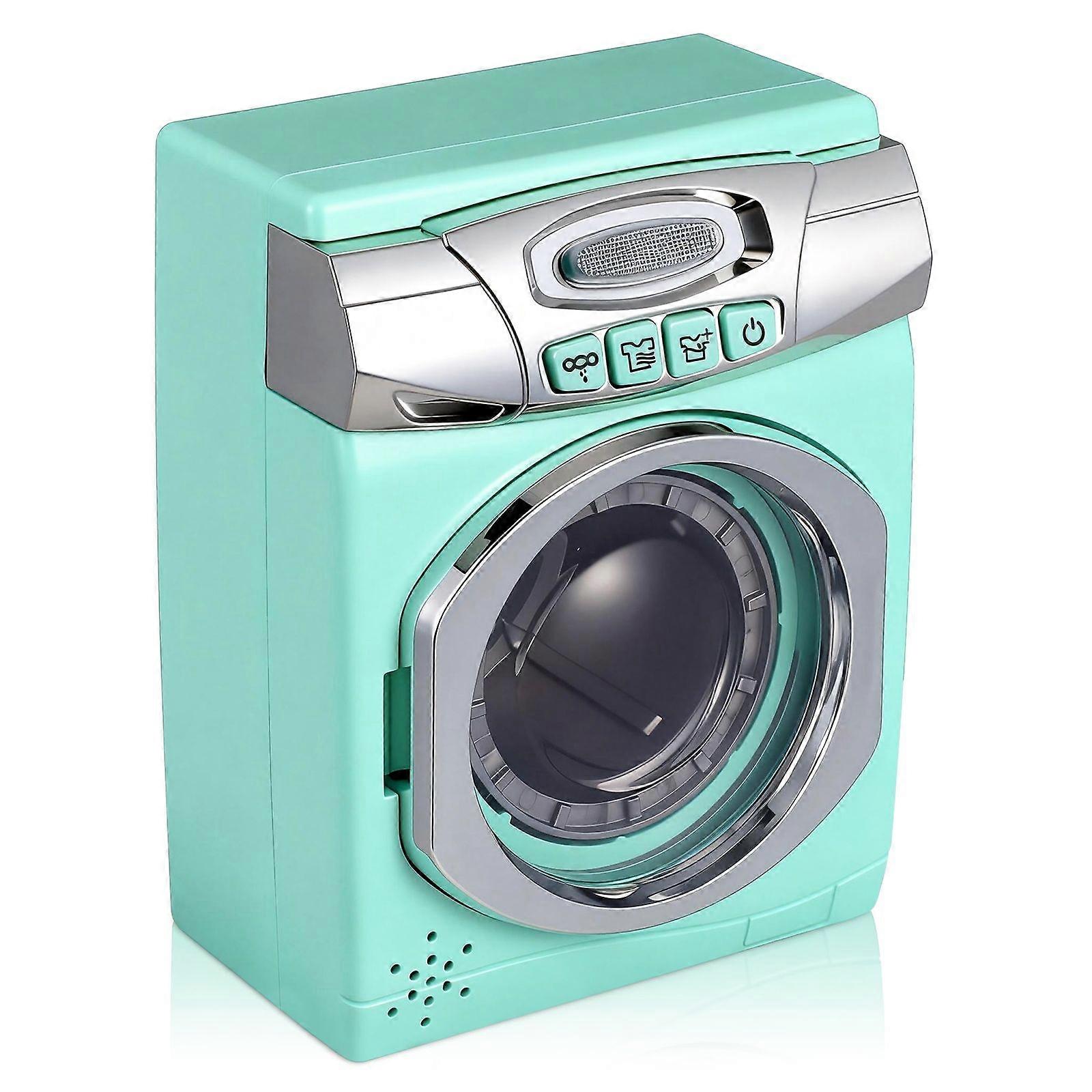Baby Simulated Washing Machine Toy Plastic Educational Plaything Without Battery