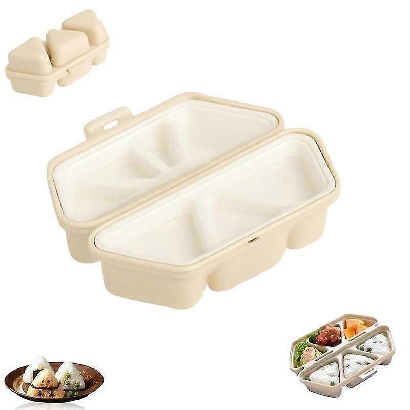 foldable onigiri maker 6 in 1 quick press sushi mold